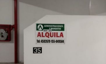 ADMINISTRACIONES Y MANDATOS - ALQUILA - COCHERA - AV AR. DEL VALLE 3987